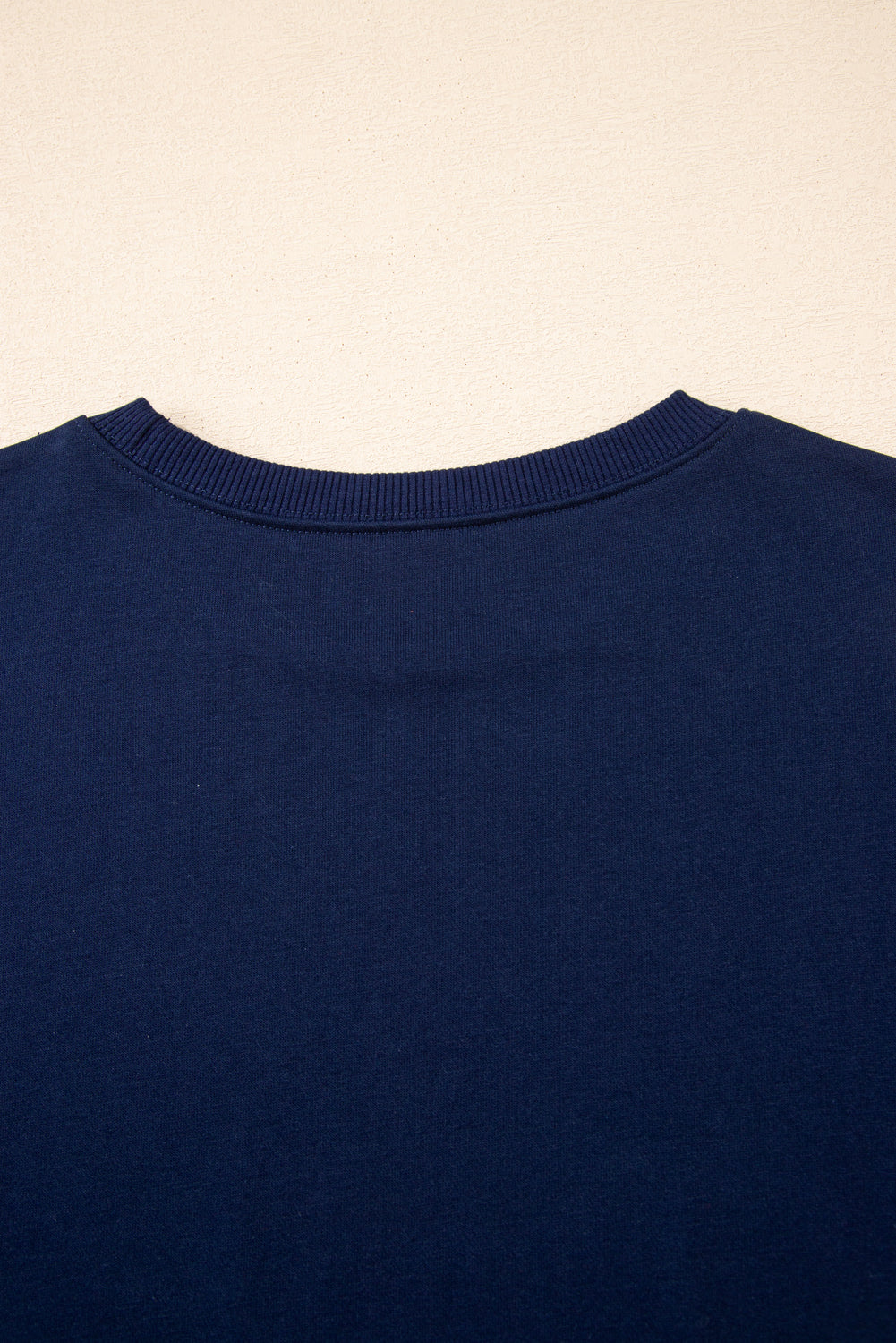 Fiery Red Varsity Stripe Detail Drop Shoulder Pullover Mini Skort Set