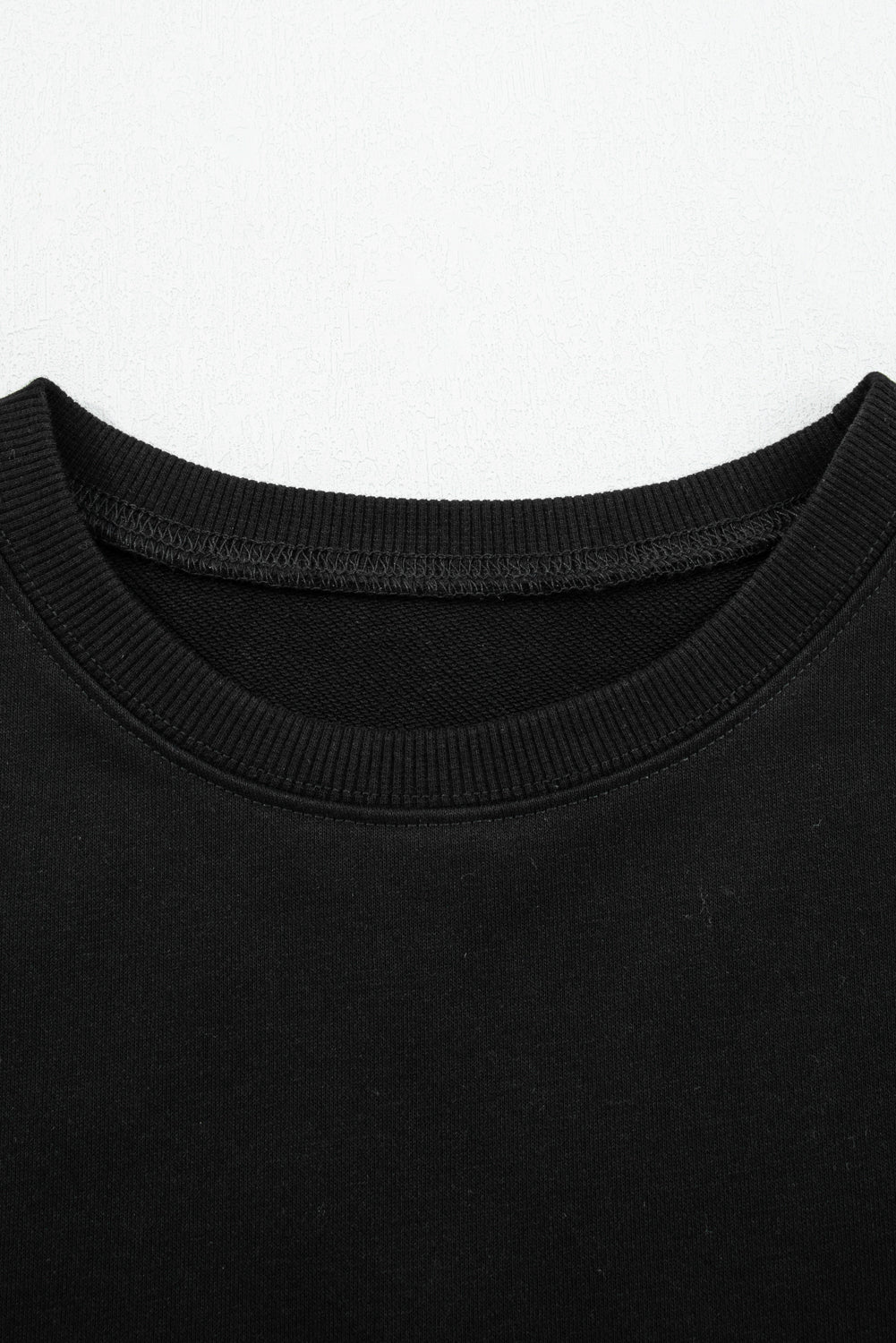 Fiery Red Varsity Stripe Detail Drop Shoulder Pullover Mini Skort Set